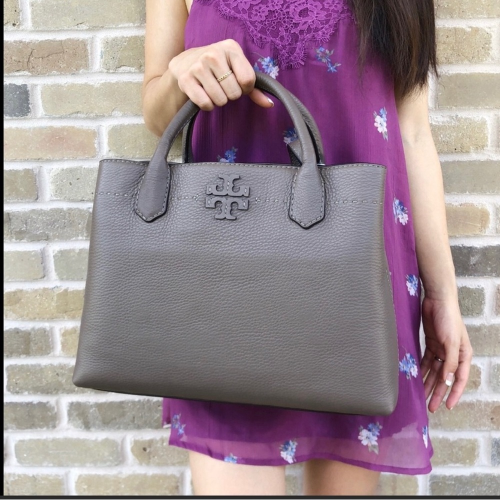 Tory Burch McGraw Leather Triple Compartment